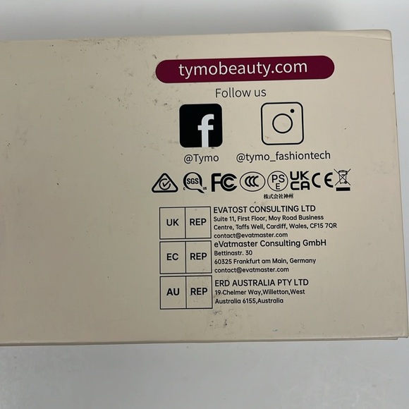 TYMO Ring Hair Straightening Comb 5 Temperature Levels Dual Voltage Electric - Picture 7 of 7